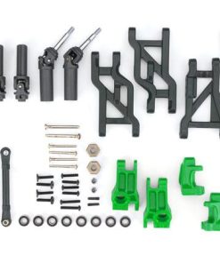 TRX9182-GRN Outer Driveline & Suspension Upgrade Kit, extreme heavy duty, green (fits Bandit  or Drag Slash )
