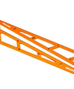 TRX9462A Side plates, wheelie bar, orange (aluminum) (2)