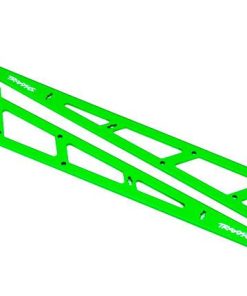 TRX9462G Side plates, wheelie bar, green (aluminum) (2)