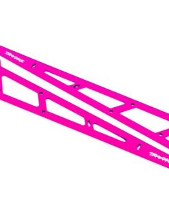 TRX9462P Side plates, wheelie bar, pink (aluminum) (2)