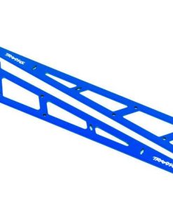 TRX9462X Side plates, wheelie bar, blue (aluminum) (2)