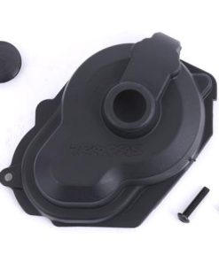 TRX9489X Cover, gear/ rubber gear cover plug/ 3x10mm BCS (1)/ 3x14mm BCS (1)