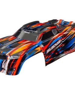 TRX9511-ORNG Body, Sledge, orange (painted, decals applied) (assembled with front & rear body mounts and rear body support for clipless mounting)