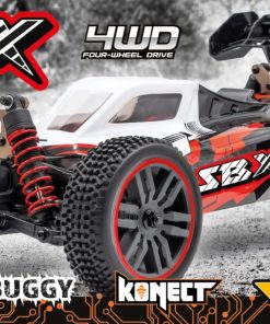 Funtek SBX 4wd Buggy 1:12XL Rood