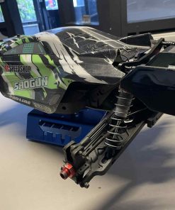 Alternative view of Team Corally SHOGUN chassis + 2x body