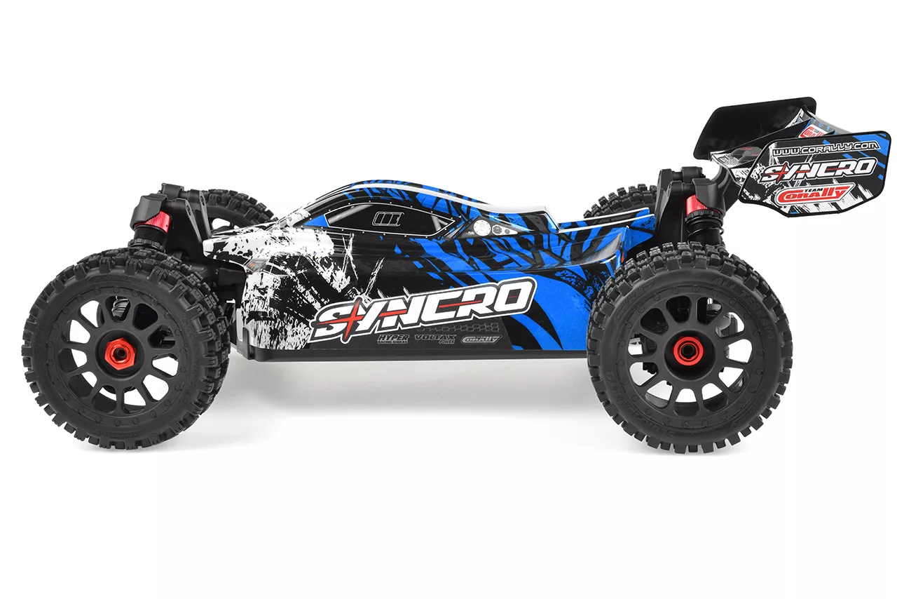 Team Corally - SYNCRO 2WD Brushless Power 3-4S RTR - No Battery & Charger Blue - Afbeelding 6