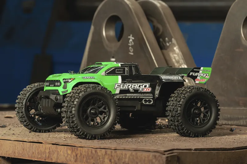 Team Corally - FURAGO XD Brushed 2S Battery and Charger Incl Green - Afbeelding 7