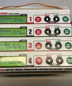RC-Plus I-POWER 4650 Quattro Multi / LiPo lader + Voeding