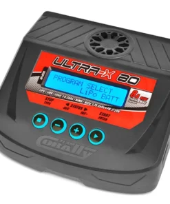 Team Corally - Ultra-X 80 AC/DC Balance Charger 80W 1-6S Lixx - 1-15 Nixx 8A XT60
