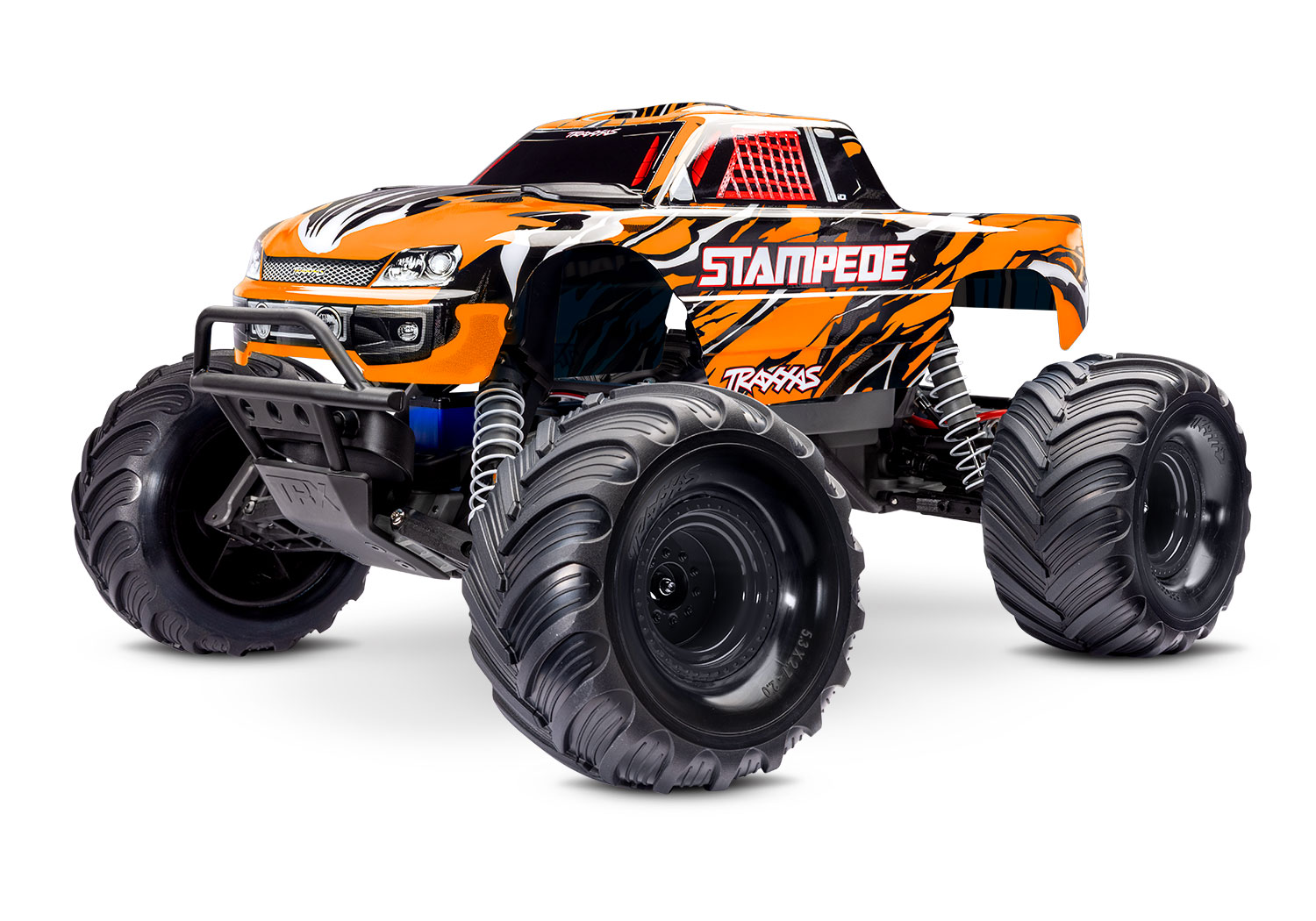 Traxxas Stampede 2WD Brushed incl battery & USB-C charger Orange X