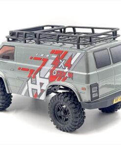 Hobby Plus 1:18 Crawler CR18P EVO-V2 "Rock Van" grey RTR - Afbeelding 6