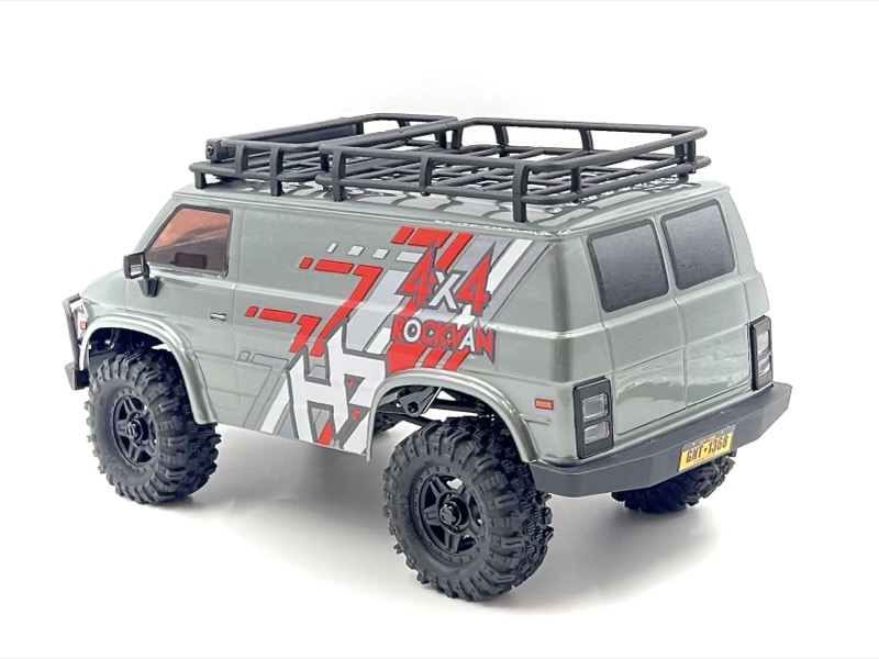 Hobby Plus 1:18 Crawler CR18P EVO-V2 "Rock Van" grey RTR - Afbeelding 6