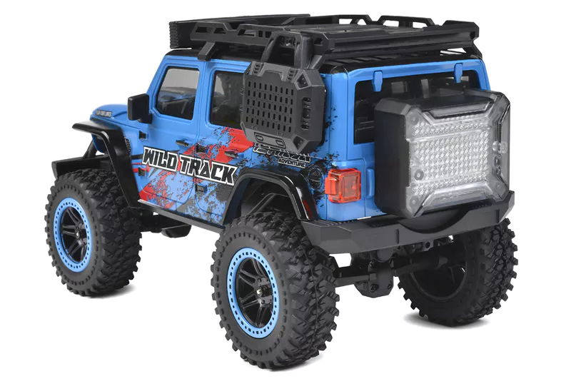 Ishima - 1/20 Crawler "Wild Track" 4WD - Brushed - RTR - Blue Color - Afbeelding 10