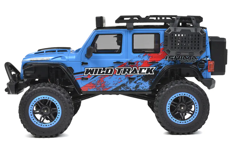 Ishima - 1/20 Crawler "Wild Track" 4WD - Brushed - RTR - Blue Color - Afbeelding 2