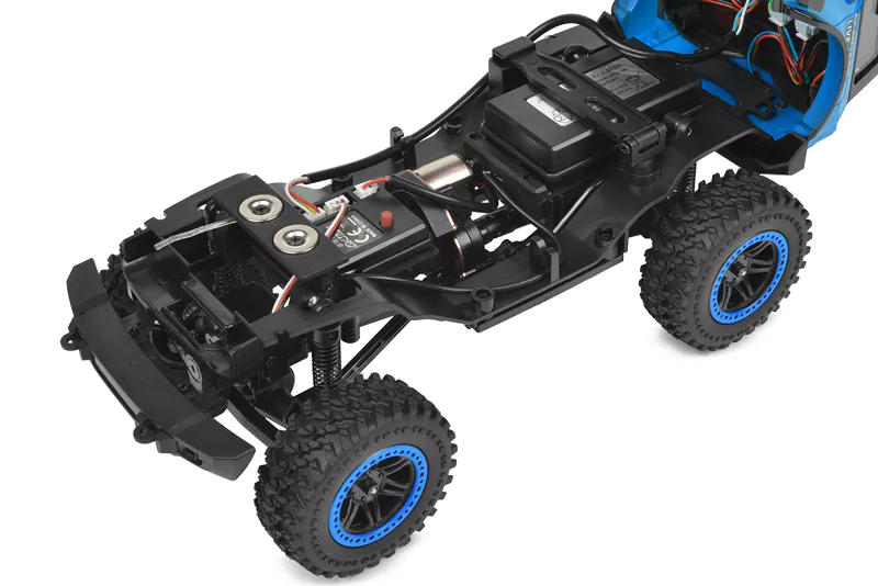 Ishima - 1/20 Crawler "Wild Track" 4WD - Brushed - RTR - Blue Color - Afbeelding 7