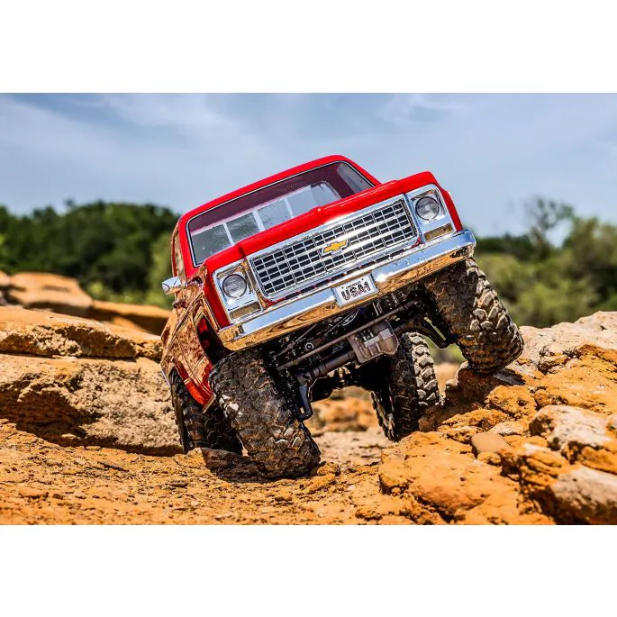 Traxxas TRX-4 Chevrolet K10 Crawler Red Clipless - Afbeelding 3